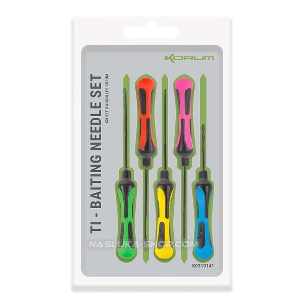 Комплект игли за монтажи Korum Ti Baiting Needle Set — снимка 2