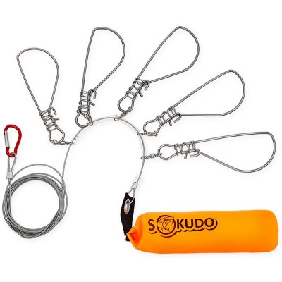 Кукан с поплавък Sokudo Fish Lock 2409