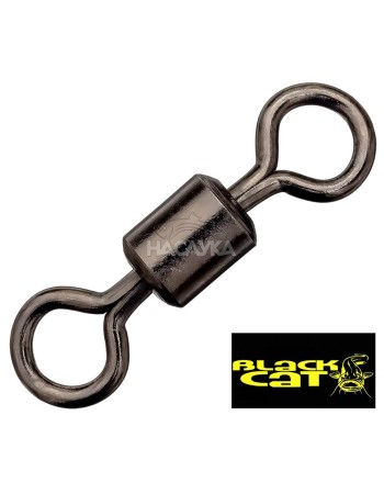 Усилени вирбели Black Cat Rolling Swivel