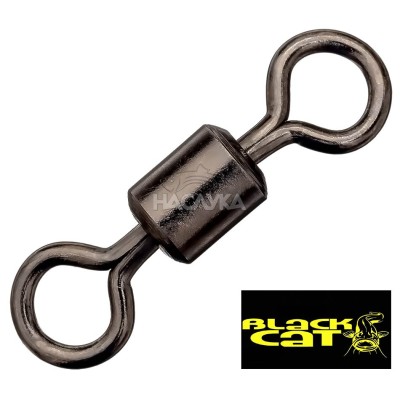 Усилени вирбели Black Cat Rolling Swivel