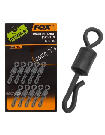Вирбел бърза връзка Fox Kwik Change Swivels