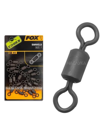 Вирбели Fox Edges Swivels, 20 бр.