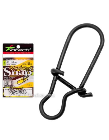 Карабинки Intech Quick Lock Snap, Matt Black