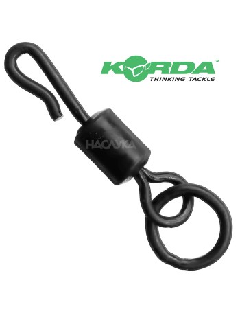 Вирбел-бърза връзка с халка Korda QC Ring Swivel