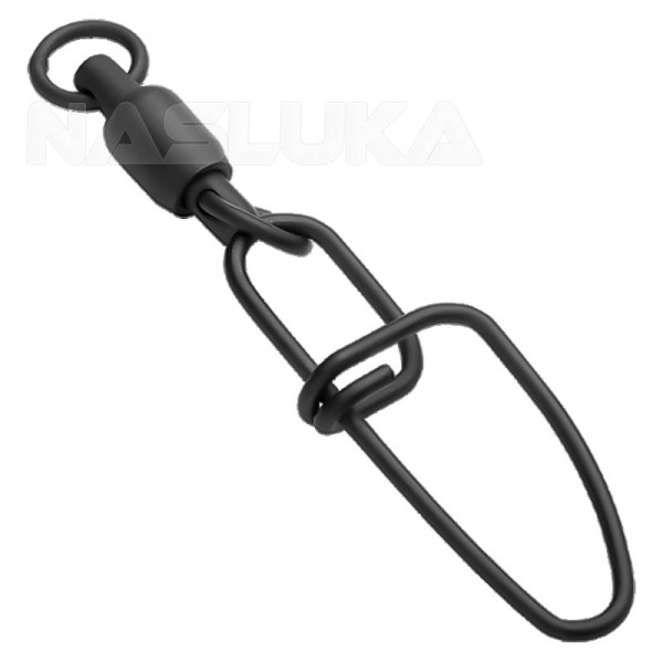 Ролкови вирбели за сом с карабина Madcat Ball Bearing Swivels with Crosslock Snap, 3 бр. — снимка 1