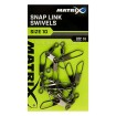 Вирбели с карабина Matrix Snap Link Swivels, 10 бр.