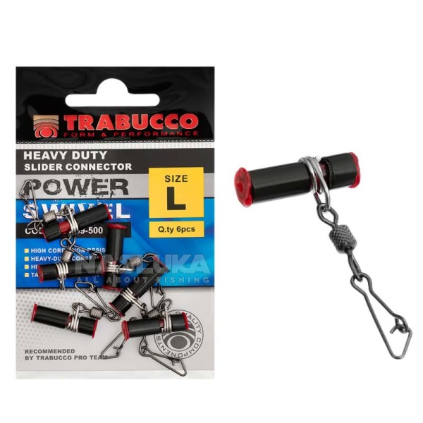 Конектор Trabucco Heavy Duty Slider Connector, 6 бр. — снимка 1