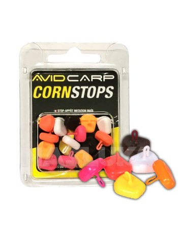 Стопери-царевица за монтажи на косъм Avid Carp CornStops 15 бр., Long