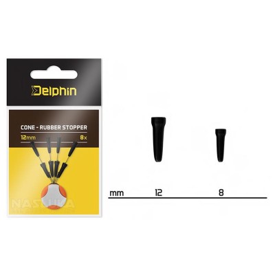 Стопери за монтажи Delphin Cone Rubber Stopper 6X