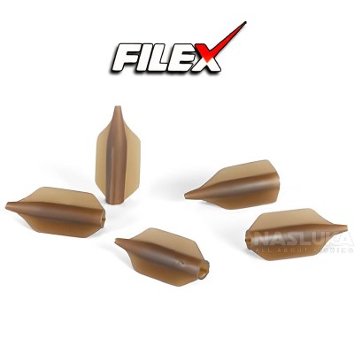 Гумени накрайници за метод фидер хранилки Fil Fishing Arrow Tail Rubber, 5 бр.