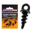 Полимерни винтчета за стръв FishPro Carp & Feeder Bait Screws Black, 15 бр.
