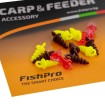 Полимерни винтчета за стръв FishPro Carp & Feeder Bait Screws Mix, 15 бр.