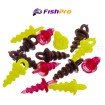 Полимерни винтчета за стръв FishPro Carp & Feeder Bait Screws Mix, 15 бр.