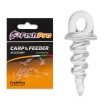 Полимерни винтчета за стръв FishPro Carp & Feeder Bait Screws Clear, 15 бр.