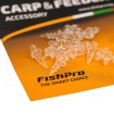 Полимерни винтчета за стръв FishPro Carp & Feeder Bait Screws Clear, 15 бр.