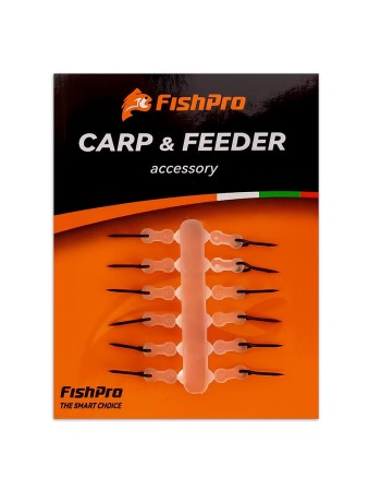 Шипове за стръв със силиконов държач FishPro Bait Spike, 12 бр.