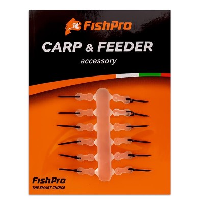 Шипове за стръв със силиконов държач FishPro Bait Spike, 12 бр.
