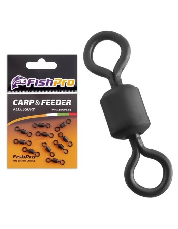 Вирбели за шарански монтажи FishPro Carp Rolling Swivel