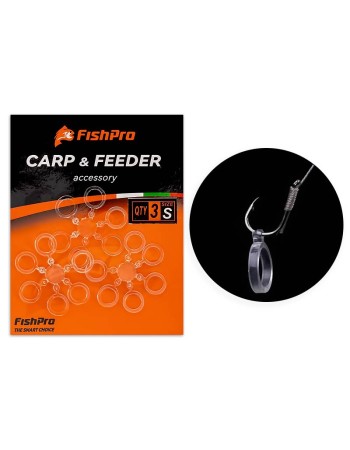 Еластични рингове за стръв FishPro Bait Ring, 18 бр.