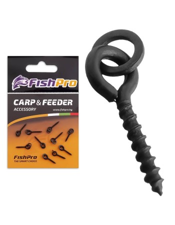 Винтове с халка за pop-up монтажи FishPro Pop-Up Pegs Ring