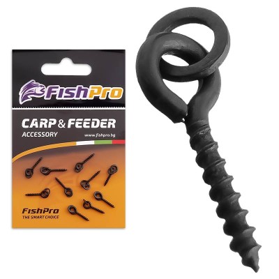 Винтове с халка за pop-up монтажи FishPro Pop-Up Pegs Ring