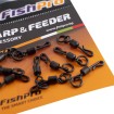 Вирбели-бързи връзки с халка FishPro QC Ring Swivel