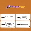 Вирбели-бързи връзки с халка FishPro QC Ring Swivel