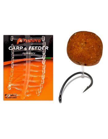 Силиконов косъм за шарански монтаж FishPro, 24 бр.