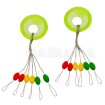Стопери за монтажи FishPro Line Stopper Oval 12 бр., Mix
