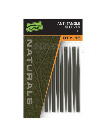 Противооплитащ шлаух за монтажи за шаран Fox Edges Naturals Anti Tangle Sleeves, XL, 15 бр.