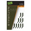 Алайнери за шарански монтажи Fox Edges Naturals Flippas, 10 бр.