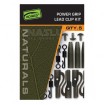 Комплект за шарански монтажи Fox Edges Naturals Power Grip Lead Clip Kit, 5 бр.