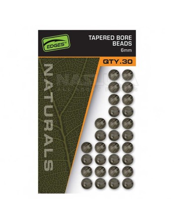 Мъниста за монтажи Fox Edges Naturals Tapered Bore Beads, 30 бр.