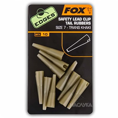 Шлаух за монтажи Fox Slik Lead Clip Tail Rubbers, Thrans Khaki