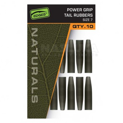 Шлаух Fox Naturals Power Grip Tail Rubbers, Size 7, 10 бр.