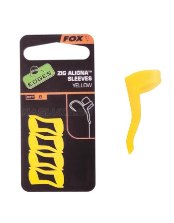 Аксесоари за zig-rig монтажи Fox Zig Aligna Sleeves, Yellow
