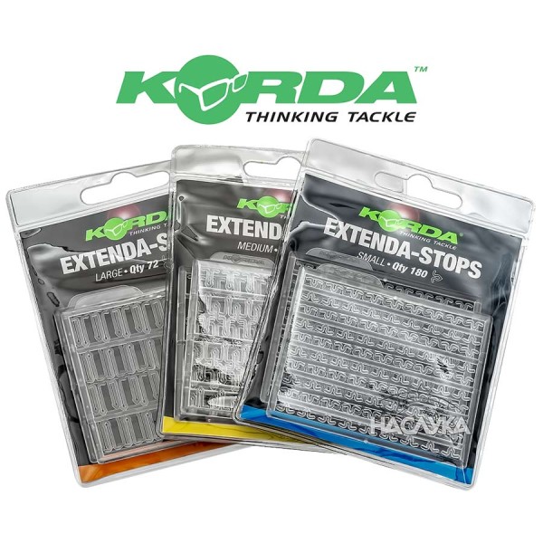 Стопери за монтажи на косъм Korda Extenda Stops — снимка 1