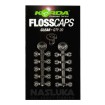 Стопери за стръв Korda FlossCaps Clear, 20 бр.