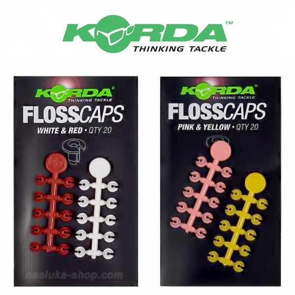 Стопери за стръв Korda Floss Caps — снимка 1