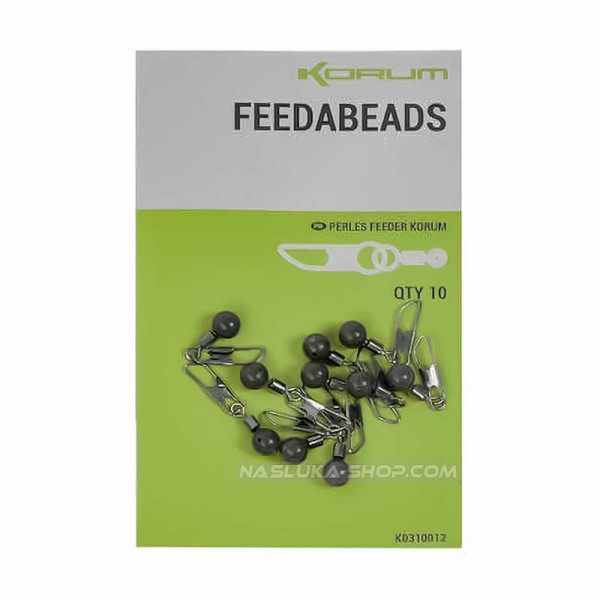 Вирбели за фидер монтажи Korum Feedabeads — снимка 2