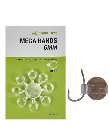 Силиконови рингове за фидер в пакет Korum Mega Bands