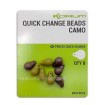 Мъниста бърза връзка за фидер риболов Korum Quick Change Beads Camo