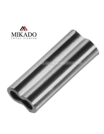 Кримпове за поводи Mikado X-Plode Sleeves Brass Double, 12 бр.