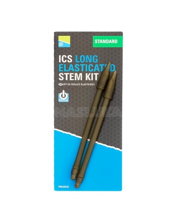 Комплект тръбички с ластик за метод фидер Preston ICS Short Elasticated Stem Kit, Standard