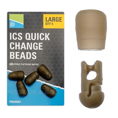 Мъниста-бързи връзки за фидер Preston Innovation ICS Quick Change Beads, 5 бр.