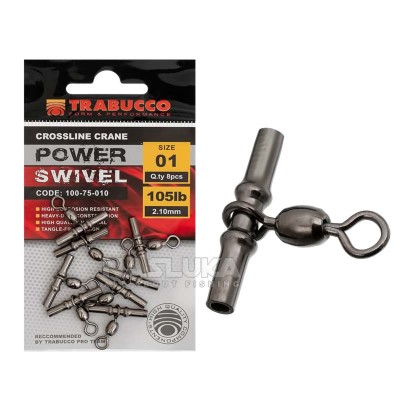 Вирбел с тръба Trabucco Crossline Crane, 8 бр.