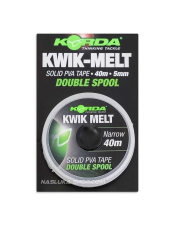 PVA лента Korda Kwik Melt Double Spool, Narrow 40 м