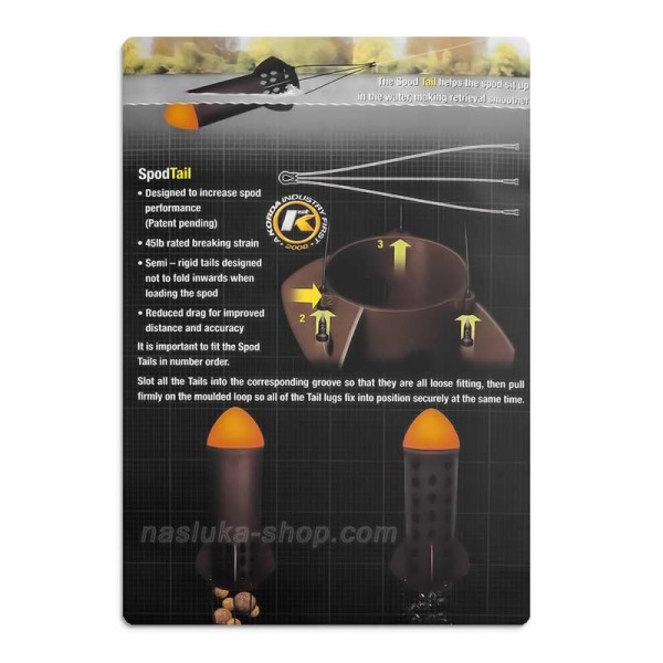 Ракета за захранване Korda Skywinder — снимка 4