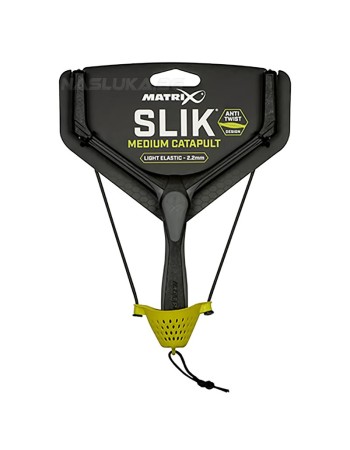 Прашка за захранване Matrix Slik Medium Catapult, Medium Elastic 2.5 мм