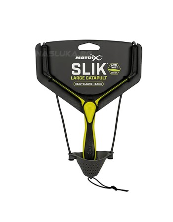 Прашка за захранване Matrix Slik Large Catapult, X-Heavy Elastic 3.5 мм